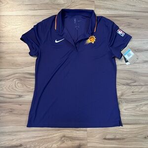 Nike Women's Purple Phoenix Suns NBA Polo Shirt